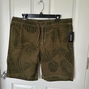 Buffalo David Bitton Green Board Shorts Swim